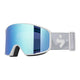 Sweet Protection Boondock RIG Reflect Ski Goggles-Satin White / RIG Aquamarine Lens-aussieskier.com