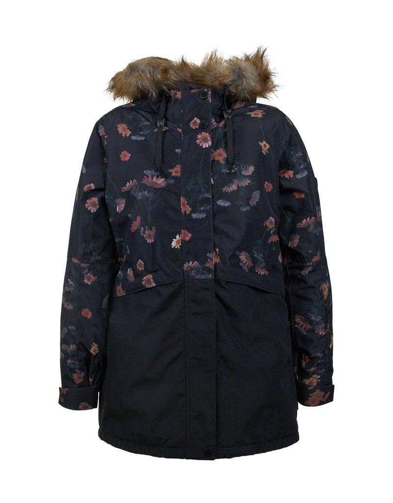 XTM Demi Womens Ski Jacket-8-Floral-aussieskier.com