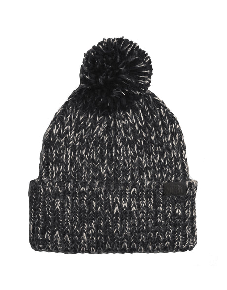 The North Face Cozy Chunky Womens Beanie-TNF Black-aussieskier.com