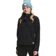 The North Face Cragmont Womens 1/4 Snap Fleece-X Small-TNF Black-aussieskier.com