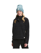 The North Face Cragmont Womens 1/4 Snap Fleece-X Small-TNF Black-aussieskier.com