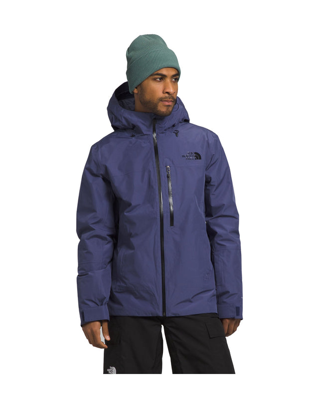 The North Face Descendit Ski Jacket-Small-Cave Blue-aussieskier.com