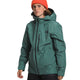 The North Face Descendit Ski Jacket-Small-Dark Sage-aussieskier.com