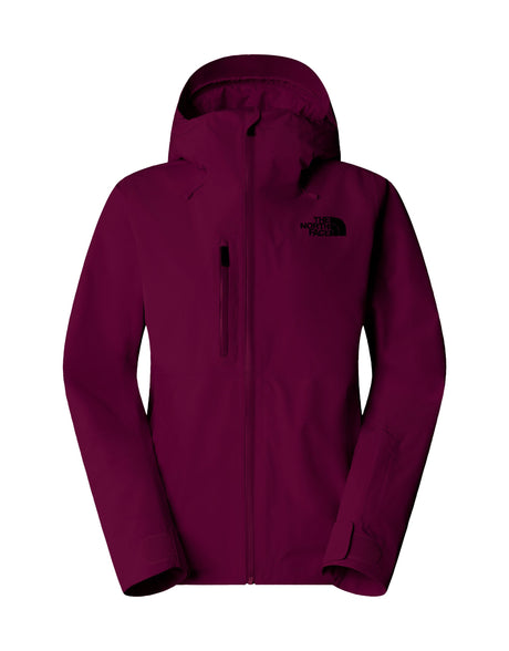 The North Face Descendit Womens Ski Jacket-Small-Boysenberry-aussieskier.com