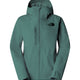 The North Face Descendit Womens Ski Jacket-Small-Dark Sage-aussieskier.com