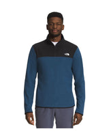 The North Face Glacier 1/4 Zip Fleece-Small-Shady Blue-aussieskier.com