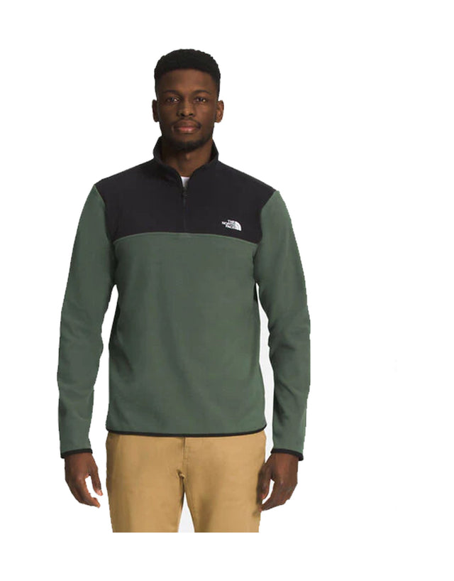 The North Face Glacier 1/4 Zip Fleece-Small-Thyme-aussieskier.com