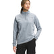 The North Face Glacier 1/4 Zip Womens Fleece-X Small-Mid Grey-aussieskier.com