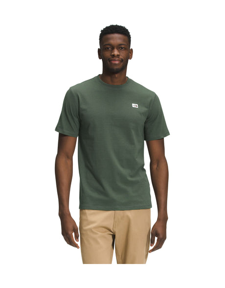 The North Face Heritage Patch Tee Shirt-Small-Thyme-aussieskier.com