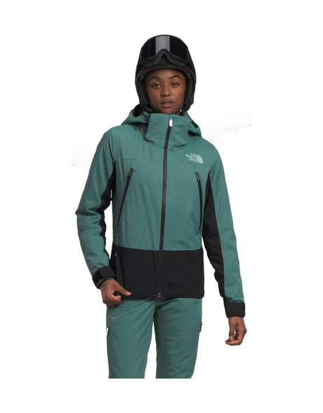 The North Face Lenado Womens Ski Jacket-X Small-Dark Sage-aussieskier.com