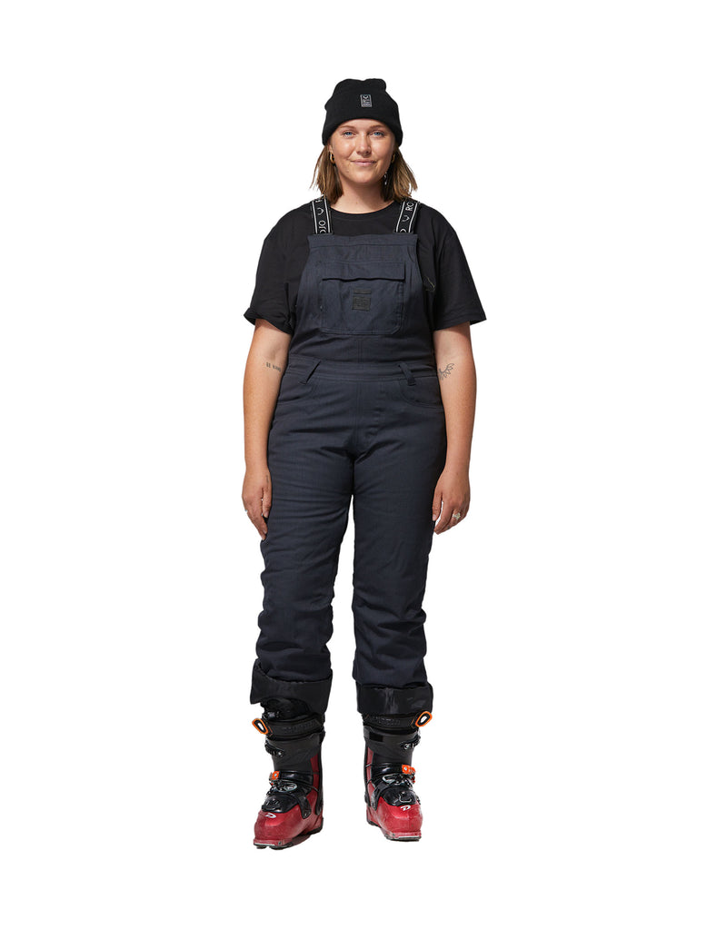 Rojo Snow Day Bib Womens Ski Pants-X Small-India Ink-aussieskier.com