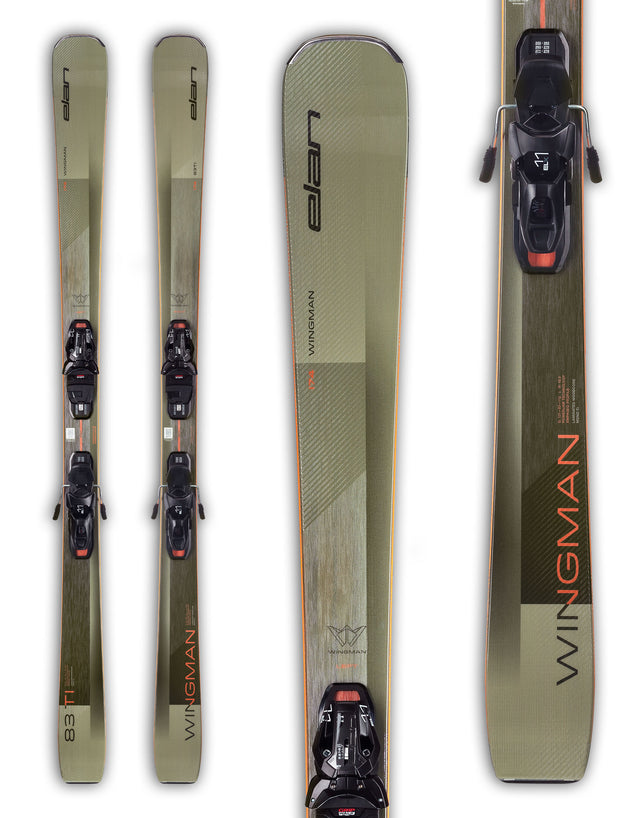 Elan Wingman 83 Ti Skis + EMX 11 Bindings 2026-aussieskier.com