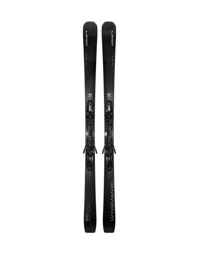 Elan Wingman 86 CTi Black Edition Skis + EMX 12 Bindings 2026-168-aussieskier.com