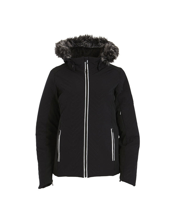 XTM Chamonix Womens Ski Jacket-8-Black-aussieskier.com