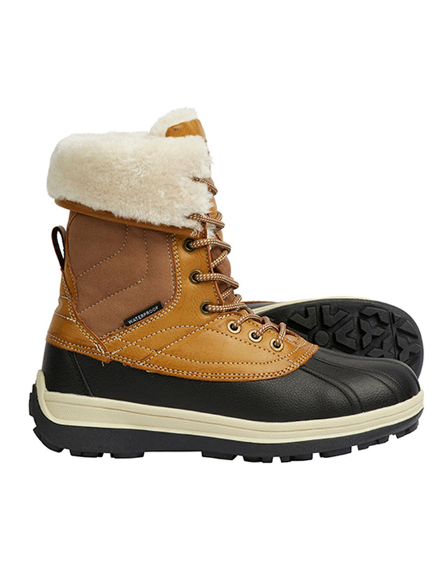 XTM Georgie Womens Apres Boot-36-Brown-aussieskier.com