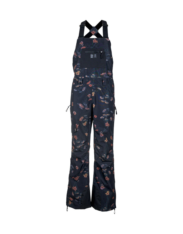 XTM Harper Bib Womens Ski Pants-8-Floral-aussieskier.com