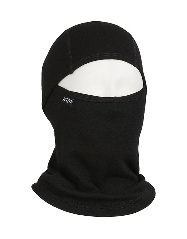 XTM Kids Merino Balaclava-Black-aussieskier.com