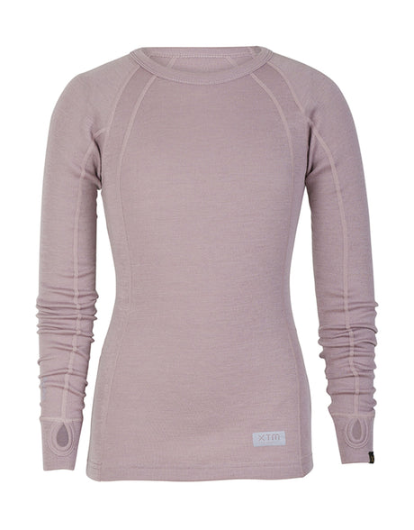 XTM Kids Merino Crew Neck Thermal Top-4-Fog-aussieskier.com