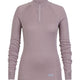 XTM Merino Womens Zip Neck 230 Thermal Top-8-Fog-aussieskier.com