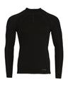 XTM Merino Zip Neck 230 Thermal Top-Small-Black-aussieskier.com