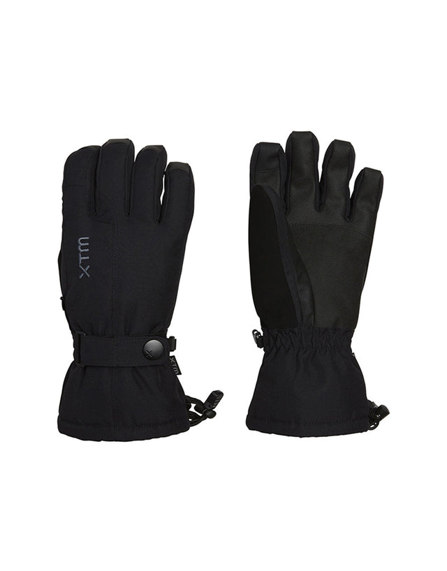 XTM Sapporo Womens Ski Gloves-X Small-Black-aussieskier.com