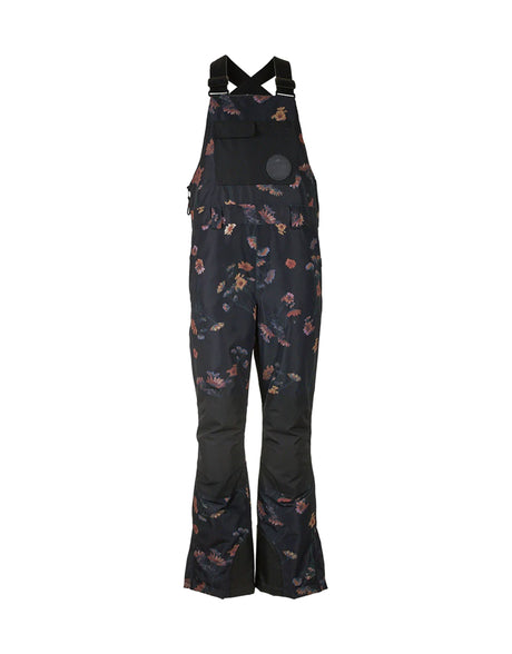 XTM Zeppelin Bib Kids Ski Pants-10-Floral-aussieskier.com