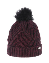 XTM Zoey Womens Beanie-Plum-aussieskier.com