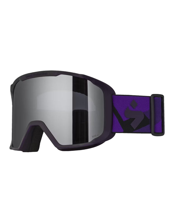 Sweet Protection Durden RIG Reflect Ski Goggles-Matte Crystal Purple / RIG Obsidian Lens-aussieskier.com