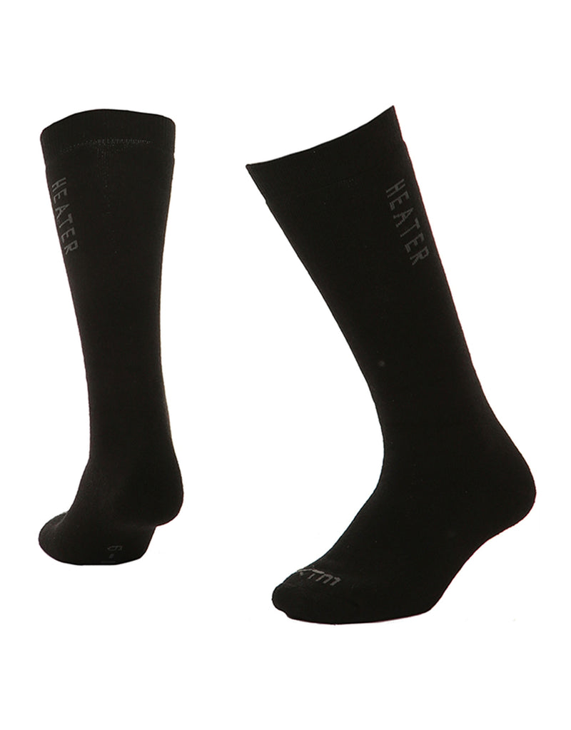 XTM Heater Ski Sock - 3 Pack-Small (A2-8)-Black-aussieskier.com
