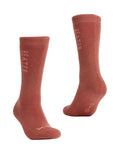 XTM Heater Kids Ski Sock - 3 Pack-Small (5-8 US Kids)-Dusty Pink-aussieskier.com