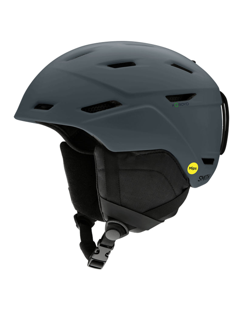 Smith Mission MIPS Ski Helmet-Medium-Matte Slate-aussieskier.com
