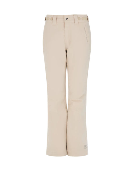 Protest Carmackos Womens Ski Pants-X Small-Bamboo Beige-aussieskier.com