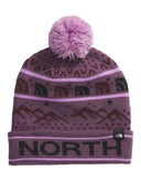 The North Face Ski Tuke Beanie-Midnight Mauve / Dragonfruit-aussieskier.com