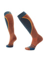 Smartwool PhD Ski Targeted Cushion Womens Ski Socks-Small-Twilight Blue-aussieskier.com