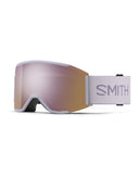Smith Squad Mag Ski Goggles-Lunar Fog / Chromapop Everyday Rose Gold Mirror Lens + Chromapop Storm Rosh Flash Spare Lens-aussieskier.com