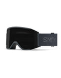 Smith Squad Mag Ski Goggles-Slate / Chromapop Sun Black Lens + Chromapop Storm Blue Sensor Mirror Spare Lens-aussieskier.com