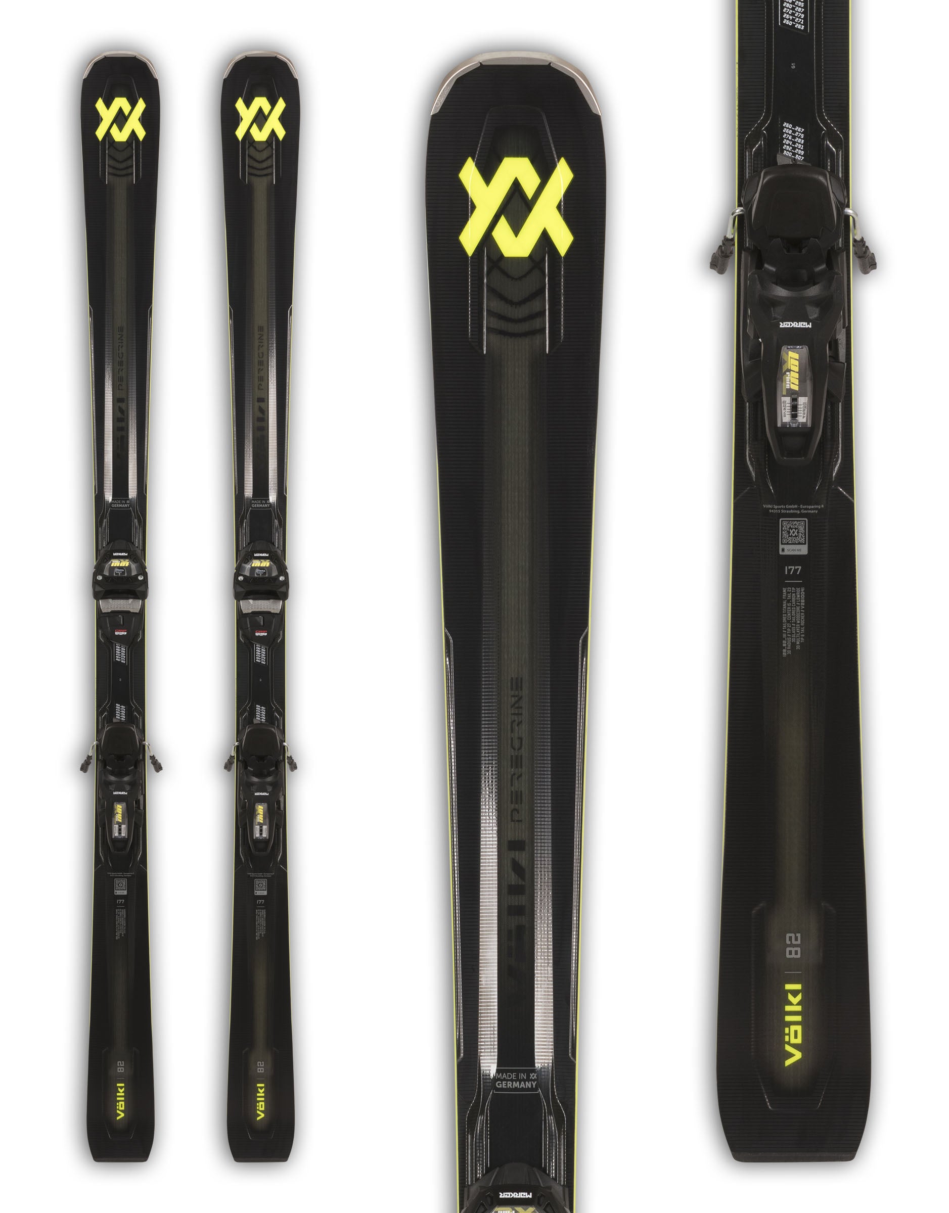 Volkl Peregrine 82 Skis 2027 – Strong All Mountain Carvers
