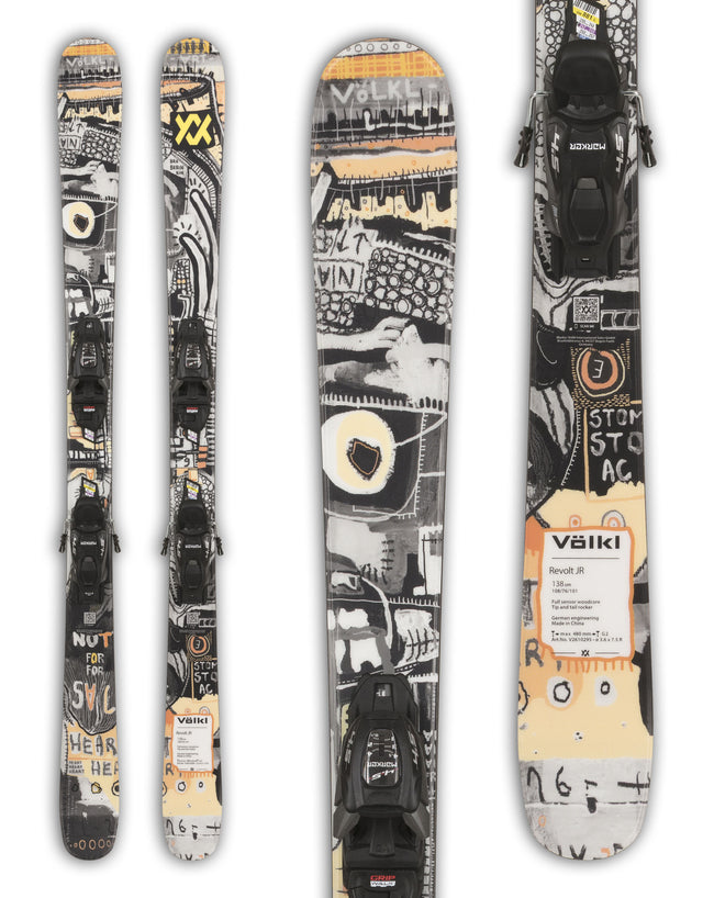 Volkl Revolt Junior Park Skis + VMotion 7 Bindings 2027-aussieskier.com
