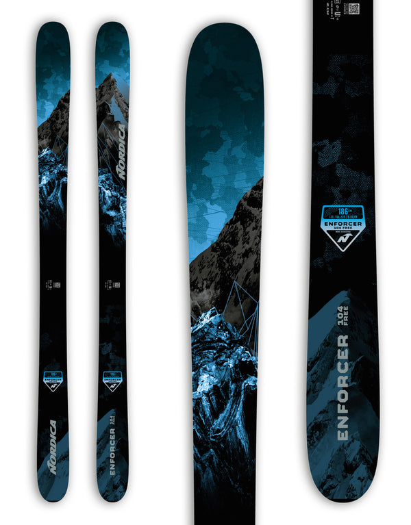 Nordica Enforcer Free 104 Skis 2024-aussieskier.com