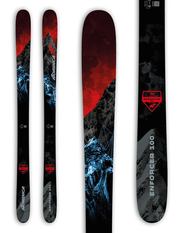 Nordica Enforcer 100 Skis 2024-aussieskier.com
