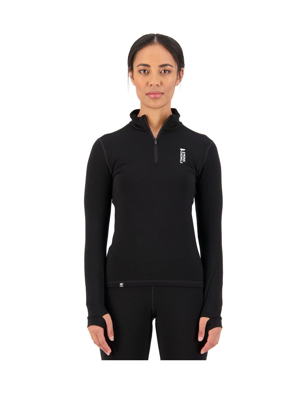 Mons Royale Cascade 1/4 Zip Womens Thermal Top