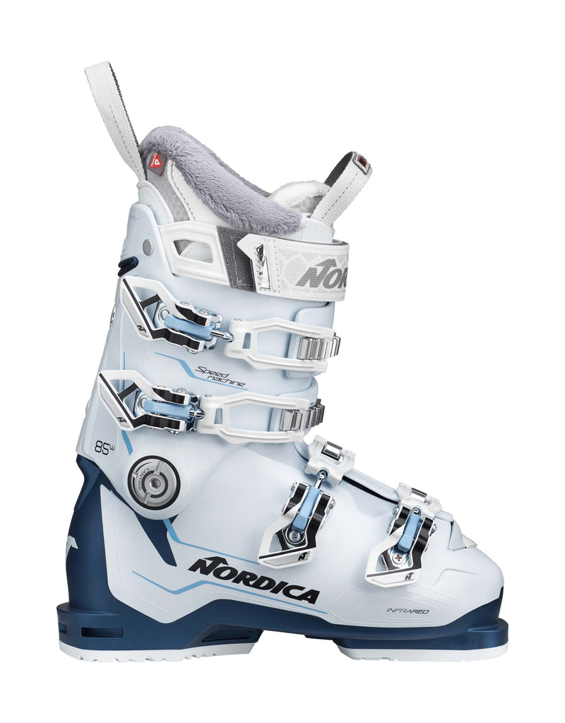 Nordica Speedmachine 85 Womens Ski Boots - White-26.5-aussieskier.com