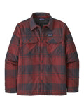 Patagonia Insulated Organic Cotton MW Fjord Flannel Shirt-Medium-Live Oak: Sequoia Red-aussieskier.com