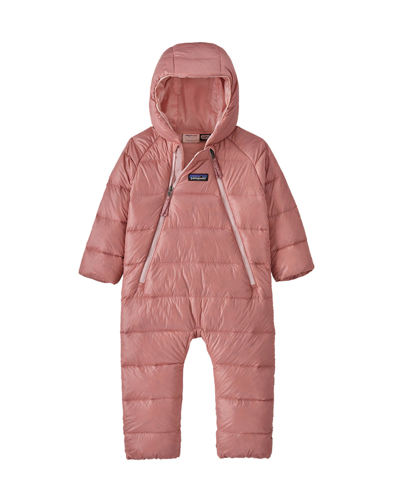 Patagonia High Loft Down Sweater Baby Bunting-0M-Sunfade Pink-aussieskier.com
