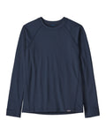 Patagonia Kids Capilene Midweight Crew Thermal Top-Small-New Navy-aussieskier.com