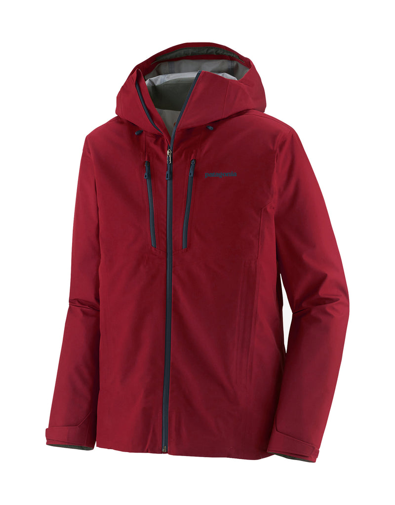 Patagonia Triolet Ski Jacket-Small-Wax Red-aussieskier.com