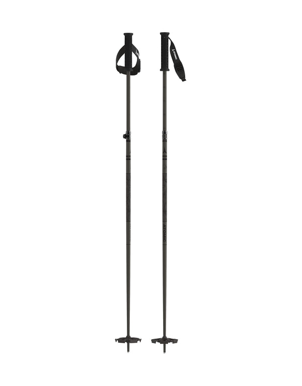 Atomic Backland FR Adjustable Ski Poles-Black-aussieskier.com