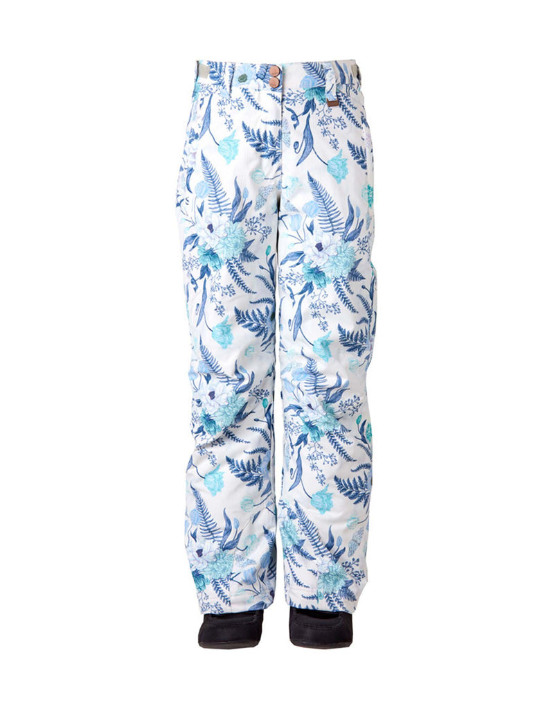 Rojo BF4EVA Girls Ski Pants-4-Ice Floral-aussieskier.com