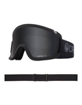 Dragon D1 OTG Ski Goggles + Spare Lens-Blackout / Lumalens Dark Smoke Lens + Lumalens Amber Spare Lens-Standard Fit-aussieskier.com