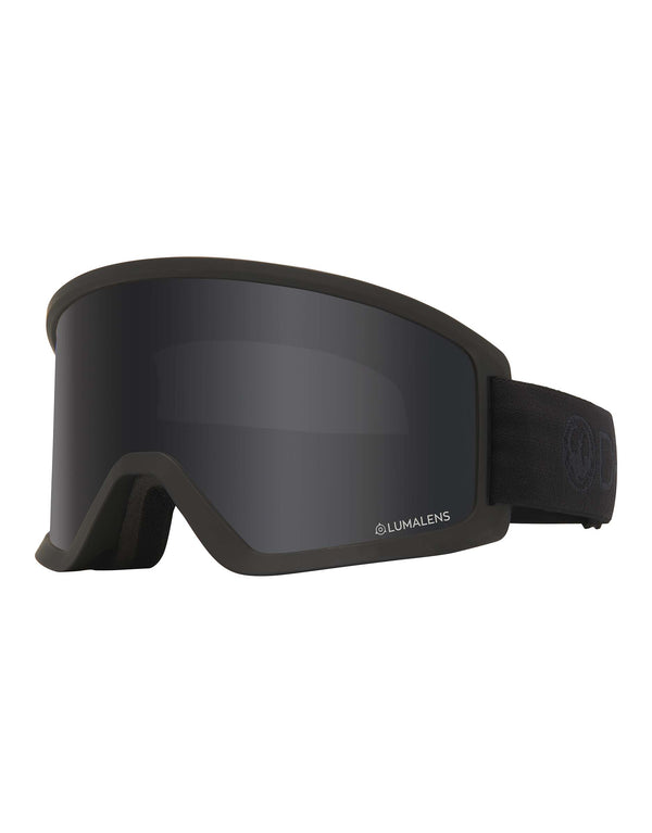 Dragon DX3 Ski Goggles-Blackout / Lumalens Dark Smoke Lens-Standard Fit-aussieskier.com
